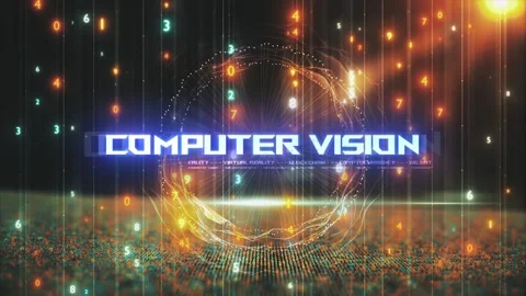 Titles from Technological Concepts in Digital Environment Computer Vision Stock Footage 286338324