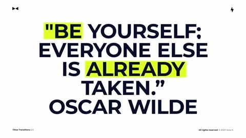 Titles Transitions 2.0 After Effects stock