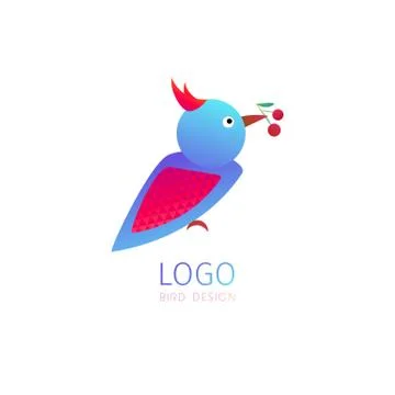 Titmouse cartoon icon Stock Illustration