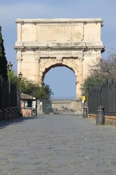 Titus Arch Foto stock