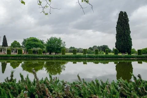 Tivoli Garden Reflection Pond Stock Photos