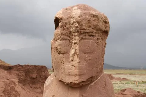 Tiwanaku Foto stock