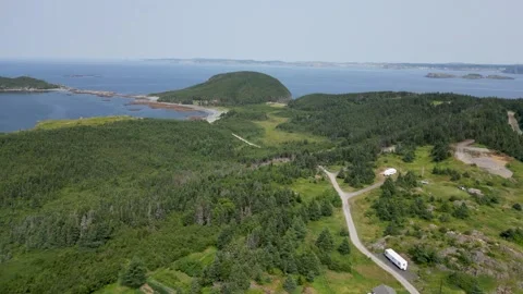 Tizzard's Harbor, Newfoundland, Canada 4 스톡 동영상 319599717