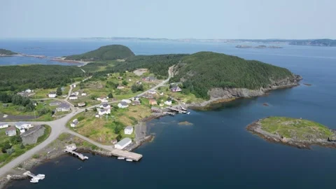 Tizzard's Harbor, Newfoundland, Canada 5 库存影片 319599679
