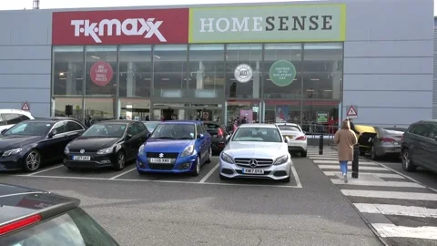 TKMaxx Store front Stock Footage 167850005