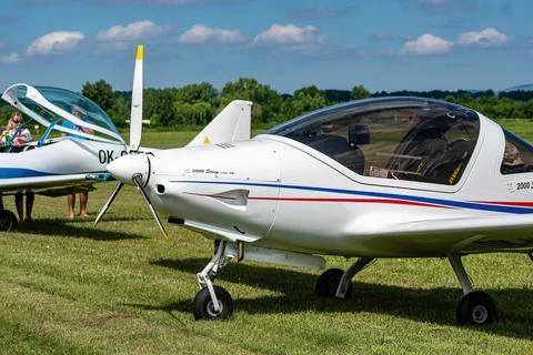 TL-2000 Sting, ultralight, small sports aircraft Stock Photos