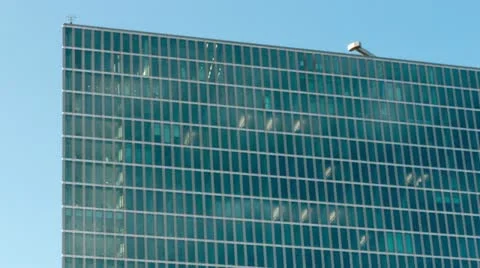TL DN - TIMELAPSE, Day to Night, Corporate Building Stock Footage 21777093