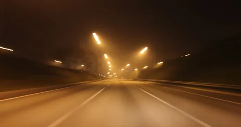 T/L Driving time lapse view of Yongdong Expressway Stock Footage 162575812