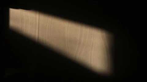 T/L Entering window light with changing ray on the wall Stock Footage 162595667