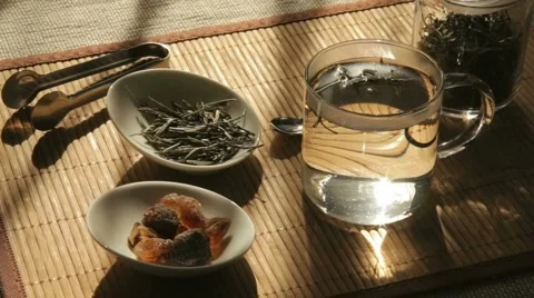 TL Glass of  tea Stock-Footage 3779373