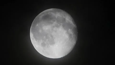 T/L HD Moving moon in mid night Stock Footage 162597108
