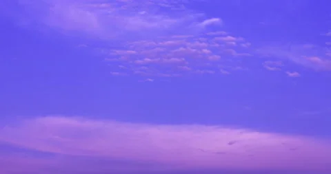T/L Purple clouds moving on the sky Stock Footage 162588314