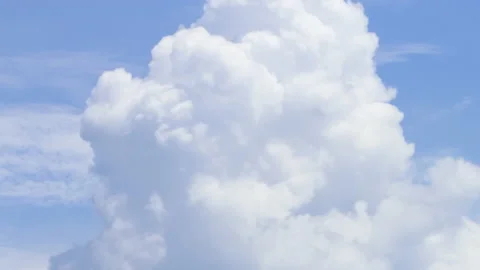 T/L Rolling Mass cloud moving on the sky Stock Footage 162589014