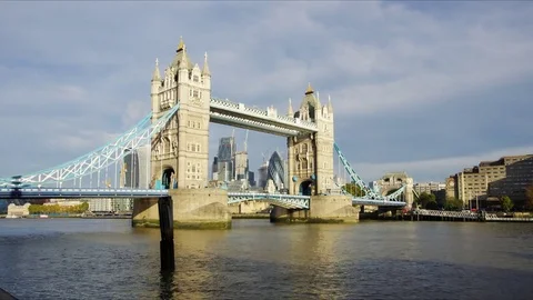 TL Tower bridge 1080 Stock Footage 82149222