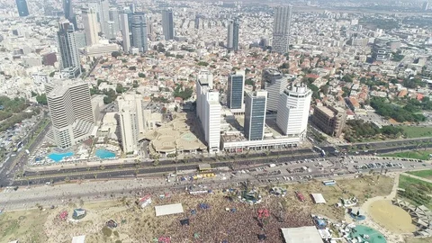 TLV Pride Parade 2018 스톡 동영상 90789794