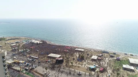 TLV Pride Parade 2018 Vídeos de archivo 90792187