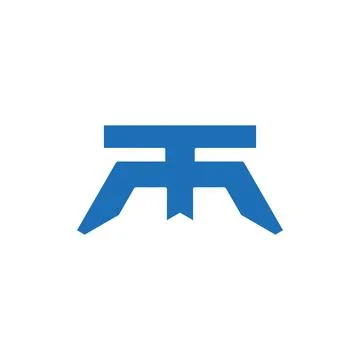 Tm logo design easy catchy tm symbol Stock Illustration