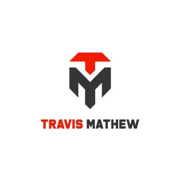 TM logo simple and modern Stock Illustration