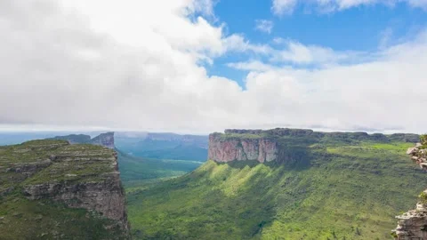 Tme-lapse Pai Inácio, Chapada Diamantina, Brazil Stock Footage 153636836