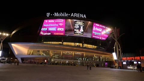 TMobile VGK Timelapse Front and SIgn Vídeo Stock 95923918