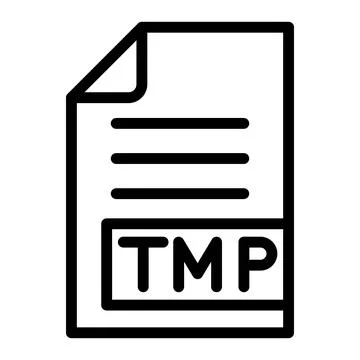 TMP Vector Icon Design Illustration Illustrazione stock