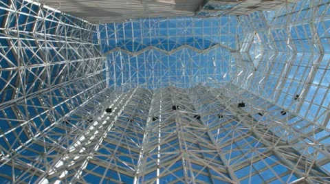 TMS Tower Inside  스톡 동영상 12584976