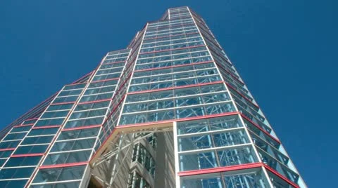 TMS Tower, South Stock Footage 12584968