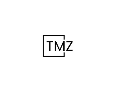 TMZ letter initial logo design vector illustration Stock Illustration