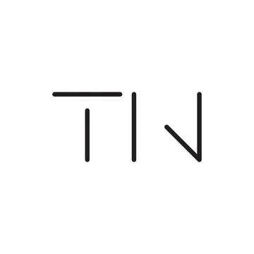 Tn initial letter vector logo icon Stock Illustration