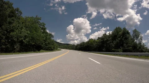 TN Mountain Road Stock Footage 53141515