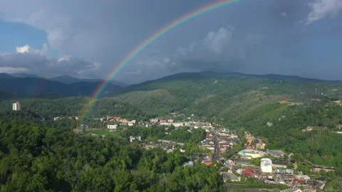 TN Rainbow Video stock 218474238