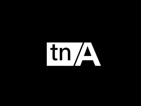 TNA Logo and Graphics design vector art, Icons isolated on black background Stock Illustration