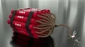 TNT bomb cartoon toon fuse burning lit dynamite sparks tnt explosive loop 4k 4k or 4k+ Resolution