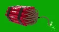 TNT bomb cartoon toon fuse burning lit dynamite sparks tnt explosive loop 4k 4k or 4k+ Resolution