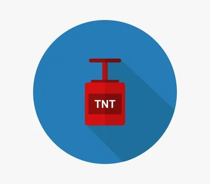 TNT icon illustrated in vector on white background 스톡 일러스트