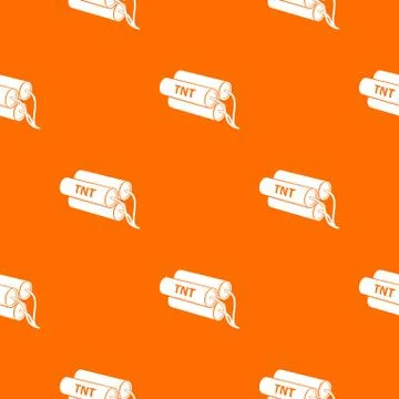 Tnt pattern vector orange 스톡 일러스트