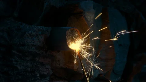 TNT Stick Fails To Explode Dud Concept Stock Footage 204799881