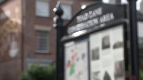 Toad Lane Conservation Area Stock Footage 79674426