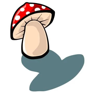 Toadstool Illustrazione stock