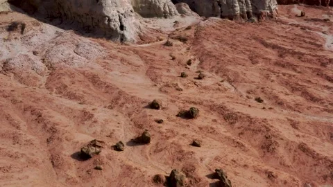 Toadstools White Slickrock 2 People Stock Footage 170189092