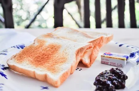 Toast bread Stock Photos