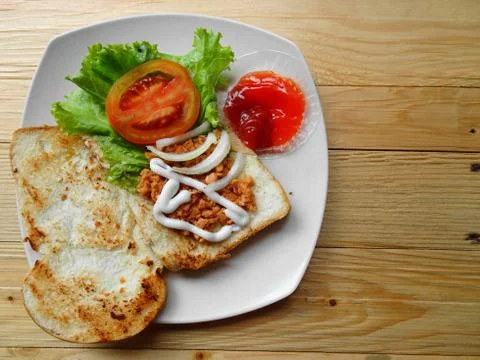 Toast for breakfast Stock Photos