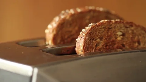 Toast close up Stock Footage 77046470