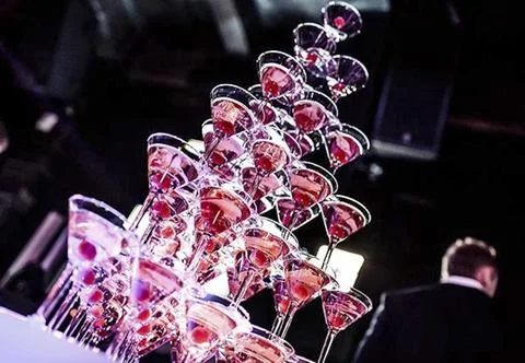 Toast of Elegance Foto stock