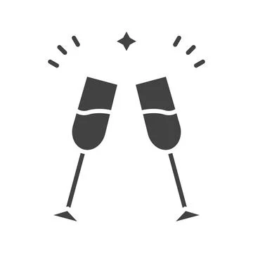 Toast icon vector image. Stock Illustration