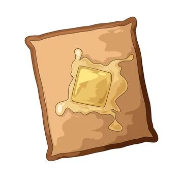 Toast illustration Stock Illustration