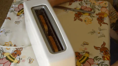 Toast Out Of Toster Stock Footage 55393333