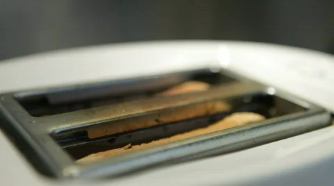 Toast pops up Stock Footage 351489