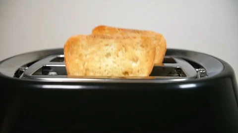 Toast Pops Up Out of Toaster 2, Slow Motion 스톡 동영상 59901730