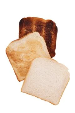 Toast slices Stock Photos